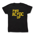 ACDC T-Shirt - 100% cotton - round neck short sleeve - POWER UP tour must have