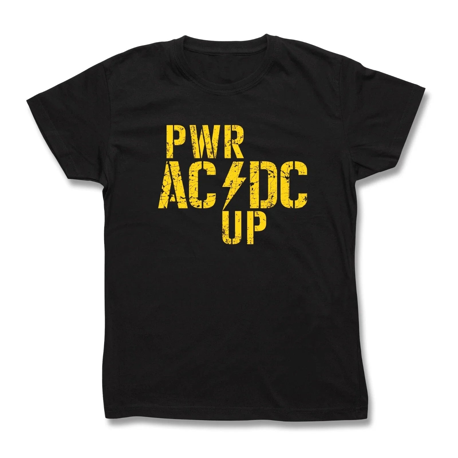 ACDC T-Shirt - 100% cotton - round neck short sleeve - POWER UP tour must have