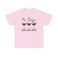 Drink Drank Drunk Christmas Shirt Funny Wine Snowman Tee Holiday Humor Gift