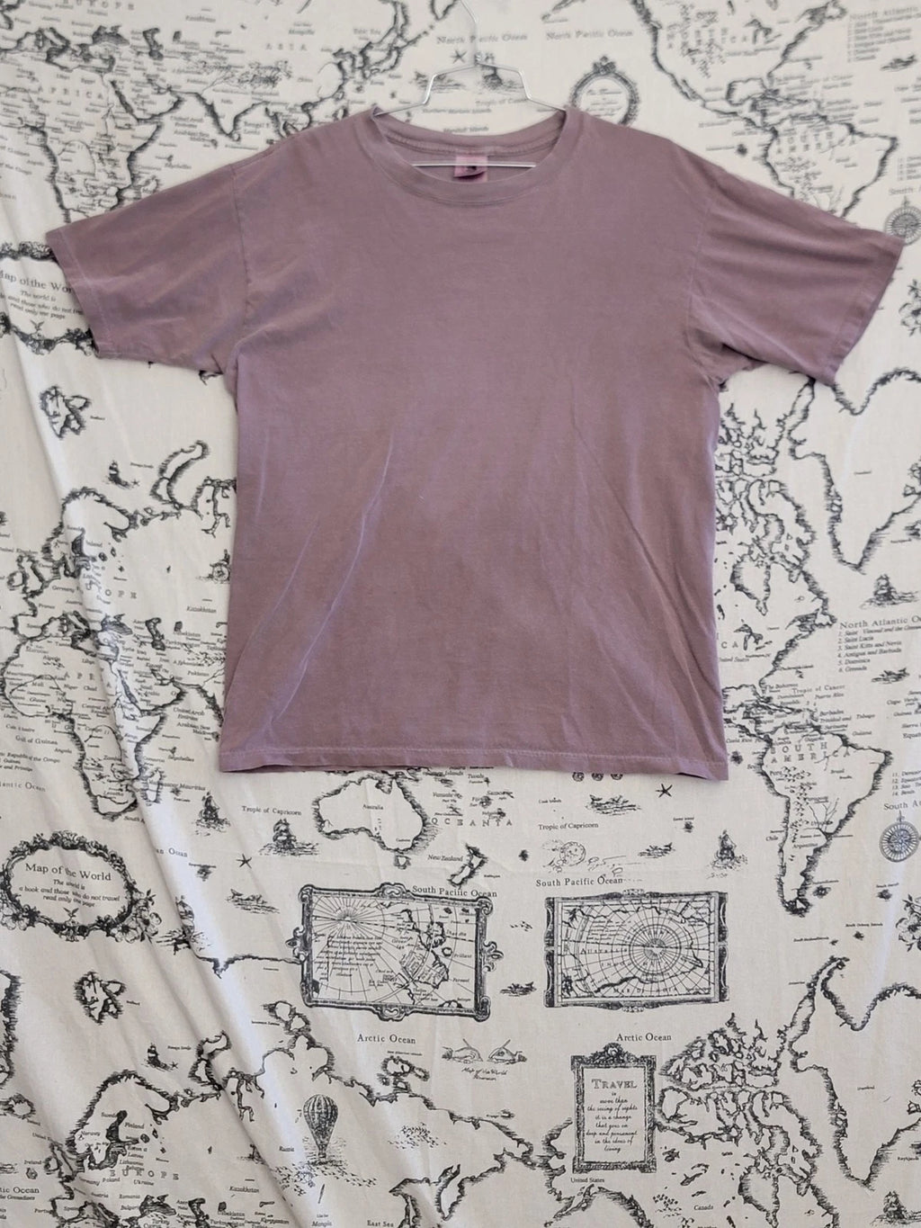 Authentic Pigment Garment Dyed T-Shirt Men's Size M Organic Cotton