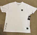 New RVCA Sport Active Gym  Workout Running Street Style Men's Tee Shirt Size XL