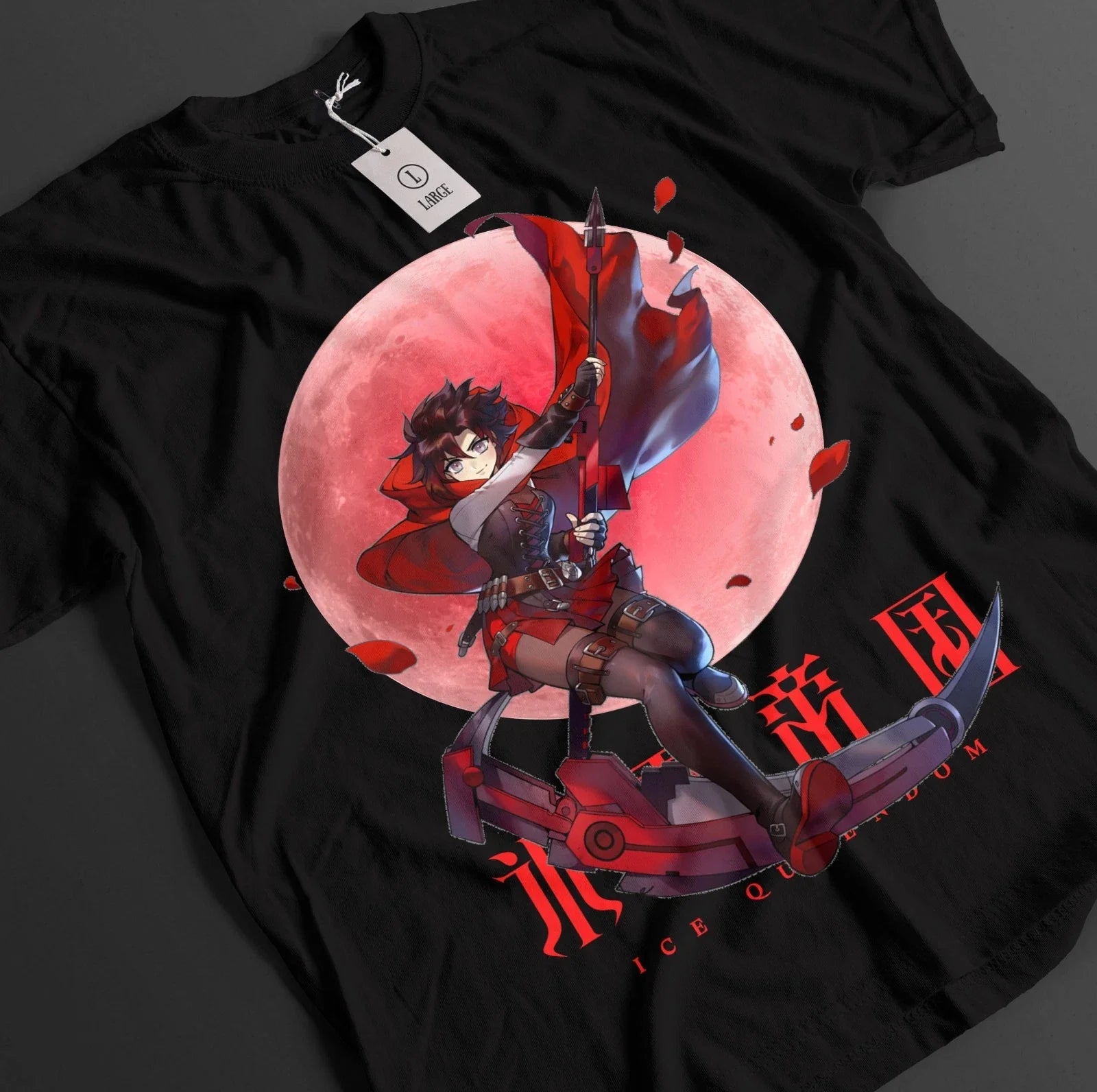 RWBY Shirt Ruby Tshirt Weiss T-Shirt Blake Top Yang Pyrrha Waifu Girl Anime Tee