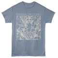 Dashboard Confessional - Floral - Blue - Heather Adult Unisex T-Shirt