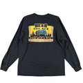 Bear Tail Ale Shirt Mens M Black Long Sleeve Smoky Mountain Brewing Beer Graphic