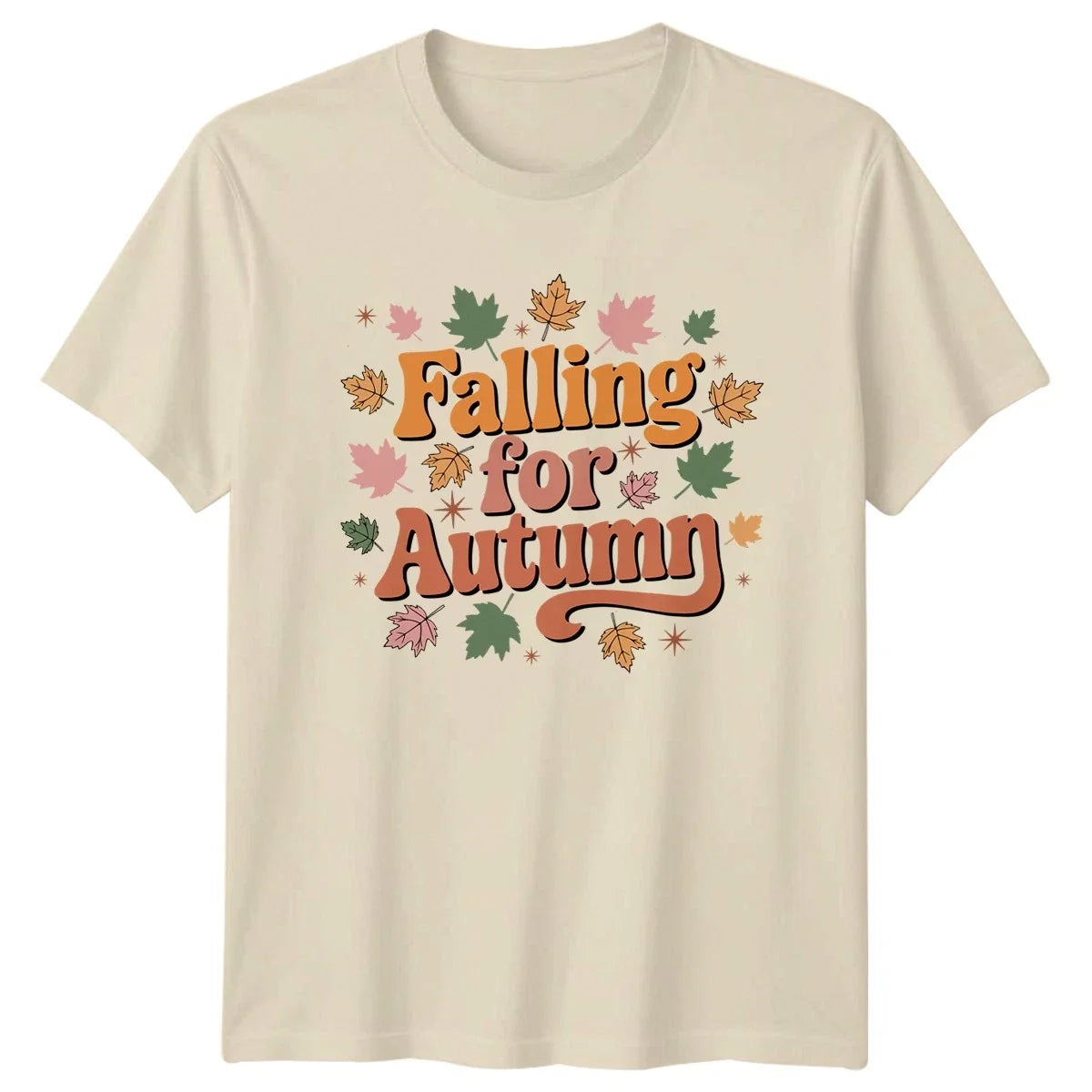 Falling For Autumn T-Shirt Fall Season Typography