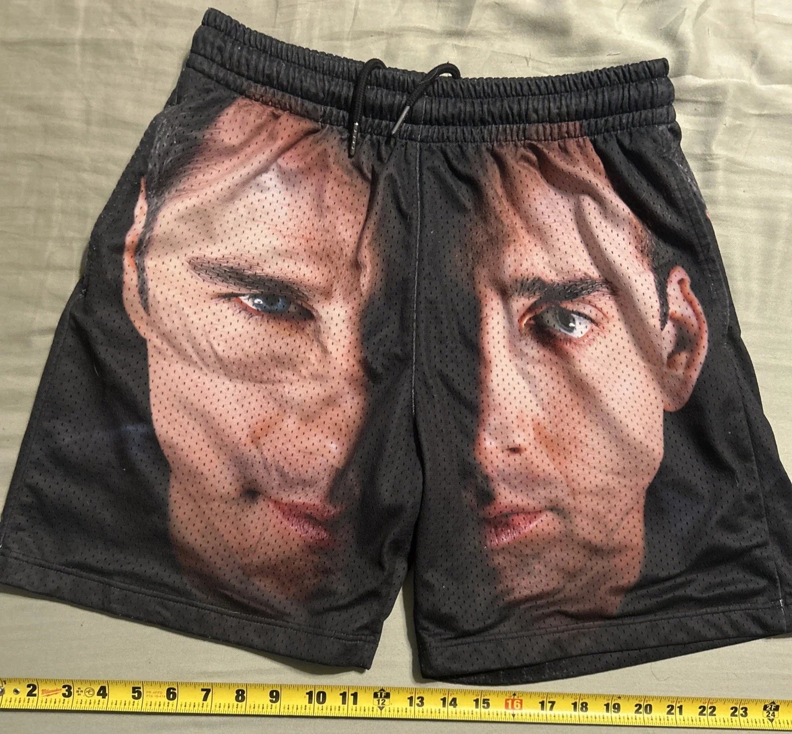 Toy Snobs FACE / OFF Extra Large Limited SOLD OUT Basketball Shorts NEW FREE NOW