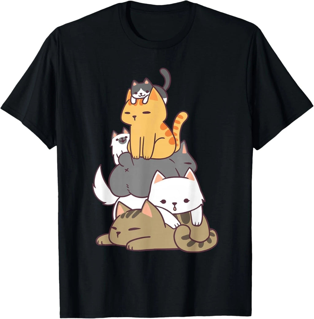 Cat Cute Cats Anime Kawaii T-Shirt