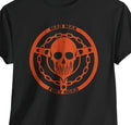 Fury Road T-shirt, Post Apocalyptic Skull Steering Wheel Tee, Cars & Bikers Gift