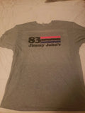 Jimmy John's Short Sleeve T-Shirt Employee Uniform  New Large Discontinued