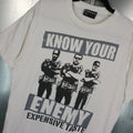 Know Your Enemy Anti Cop Expensive Taste T-shirt Large Police Pig Skate Grunge