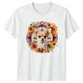 Womens Chihuahua T-Shirt Bohemian Floral Dog Birthday Gift For Her