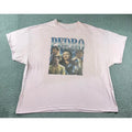 Pedro Pascal Graphic Tee Men 4XL Pink 90s Bootleg Style T-Shirt
