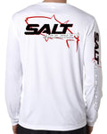 Salt Addiction t shirt long sleeve microfiber saltwater fishing moisture wicking