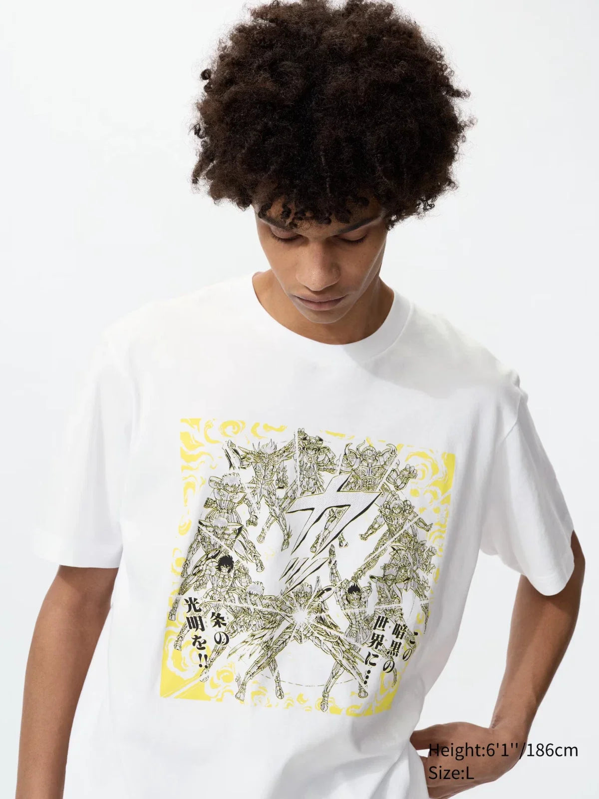 NWT Uniqlo Saint Seiya Knights of the Zodiac US Men Size M