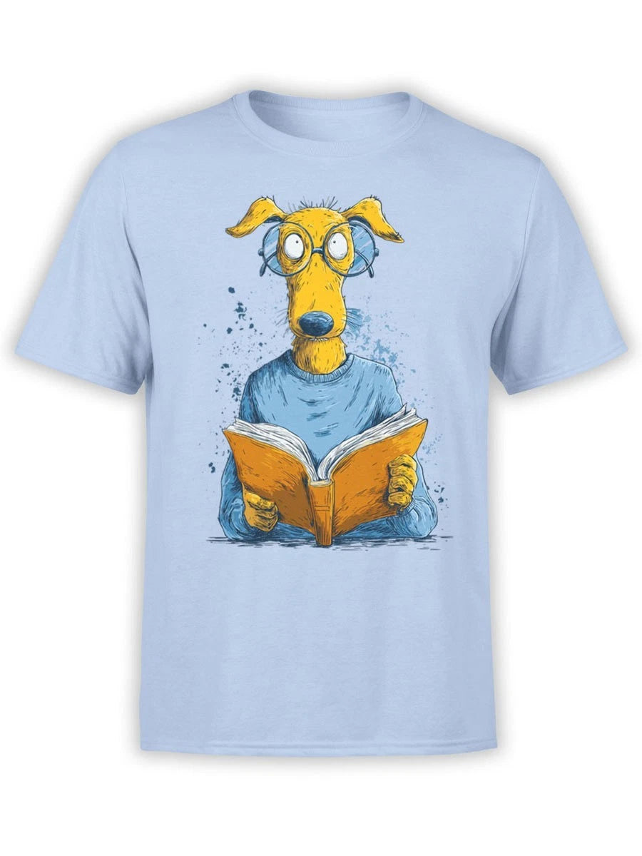 FANTUCCI Bookhound T-Shirt | Funny Smart Dog Tee | Unisex