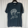 Alpen unisex tee shirt 100% organic Cotton Size: M color: Blue
