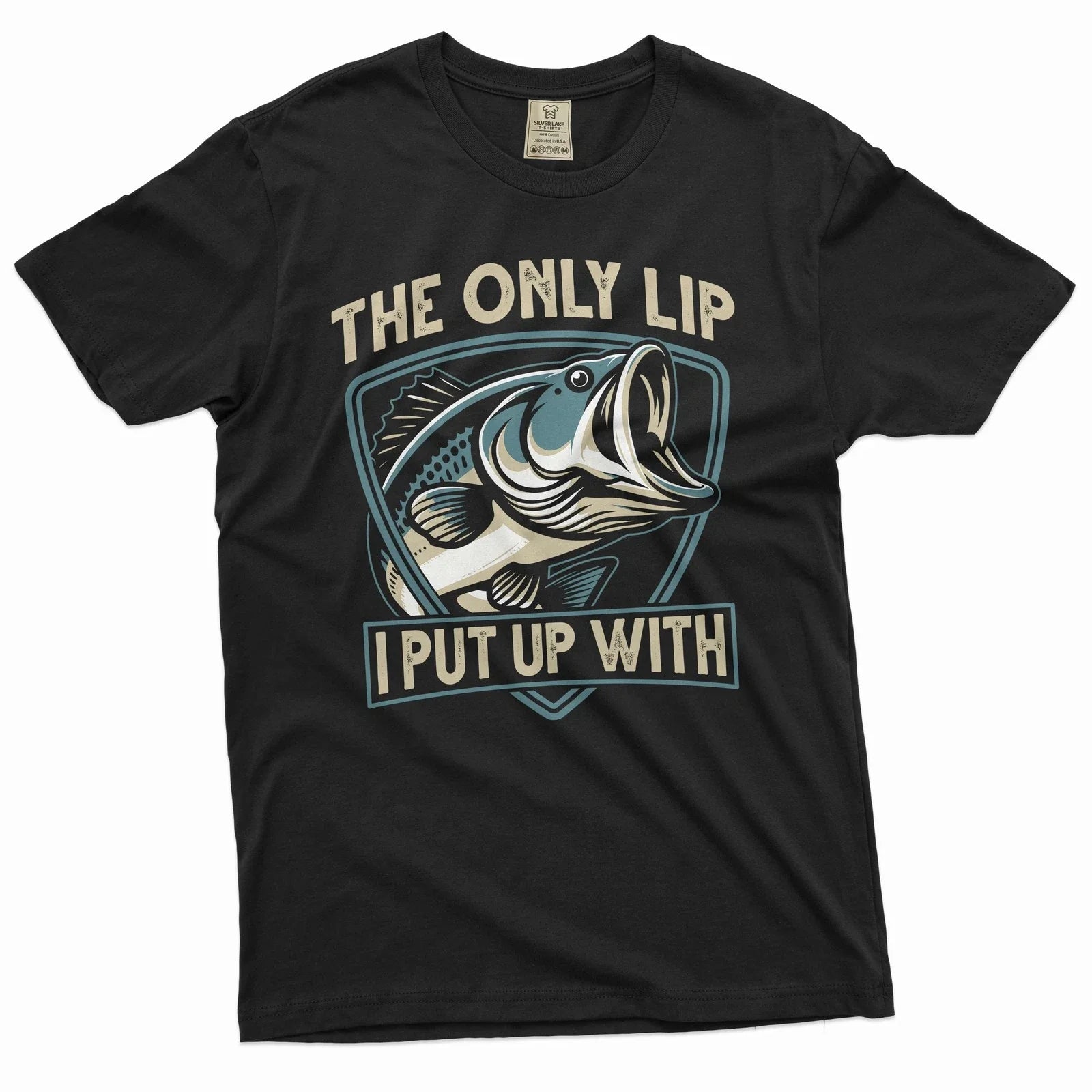 Men's Funny Fishing T-shirt Gift for Husband Tee Father's day Fisherman gifts