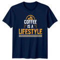 Coffee Is A Lifestyle T-Shirt Coffee Lover Coffee Birthday Gift For Him And Her