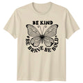 Be Kind Brave Bold Butterfly Boho Graphic T-Shirt