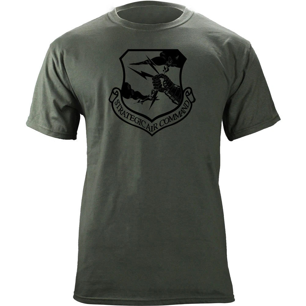Strategic Air Command Subdued Veteran Patch T-Shirt