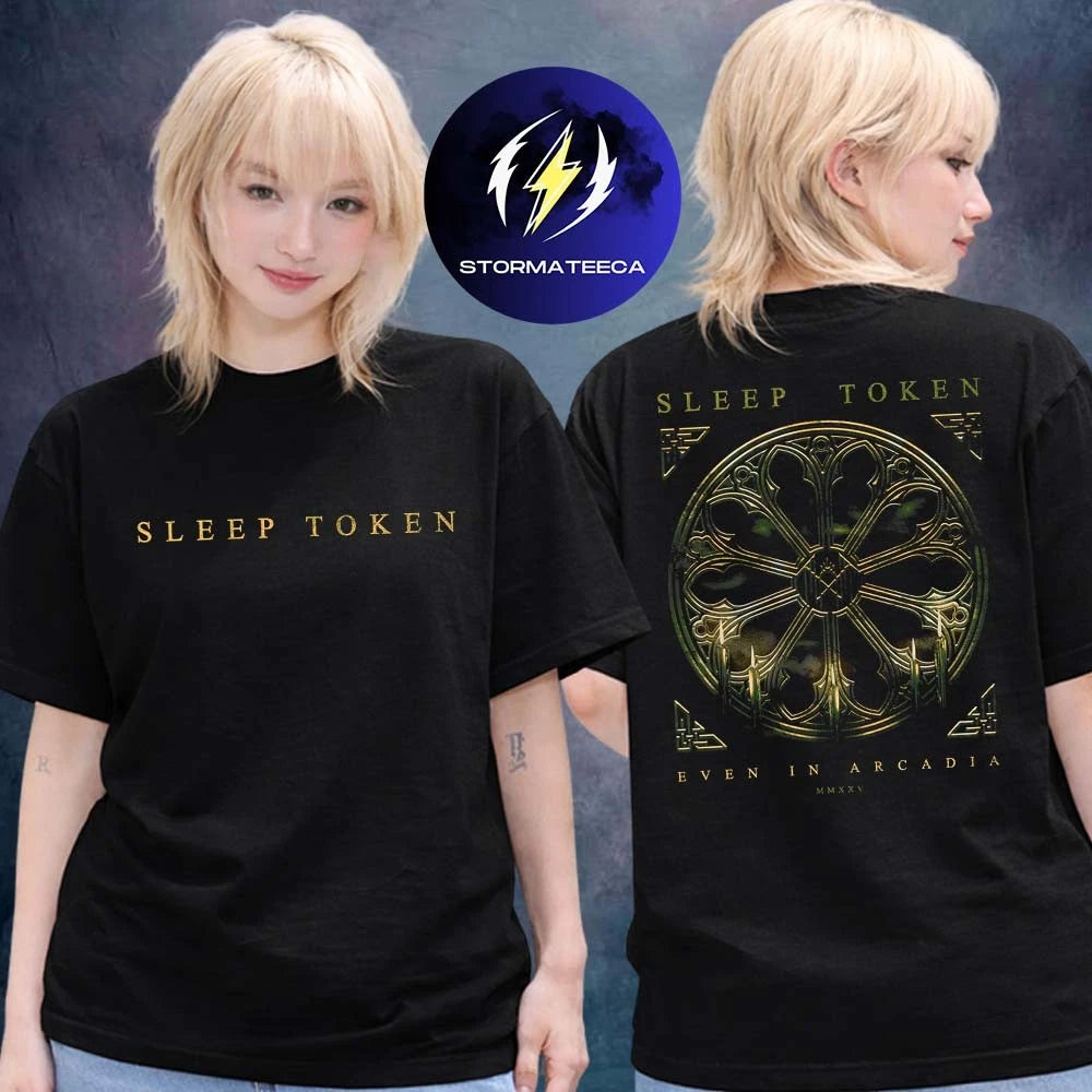 Sleep Token x Merch Jungle Gothic Window By Blake Davison Design T shirt
