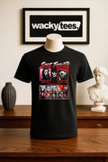 Street Frighter Game Style Serial Killers Terror Horror Halloween Graphic Tee Sh