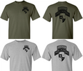 US Army Ranger DUI Shirt, ARMY Ranger Performance shirt, 75th Ranger Regiment
