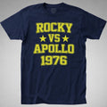Rocky vs Apollo T-SHIRT balboa creed boxing 70s 80s 1976 match movie fight Tee