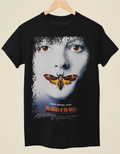 The Silence of the Lambs - Movie Poster Inspired Unisex Black T-Shirt