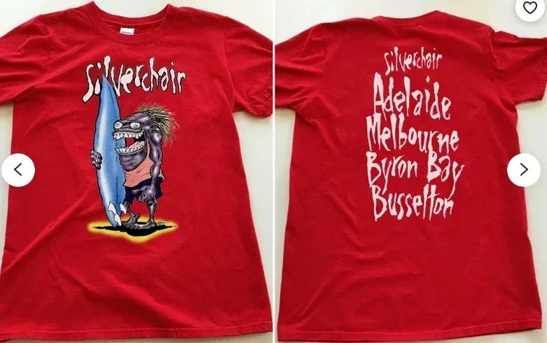 Vintage 90s SILVERCHAIR Frogstomp 1995 Tour T-Shirt