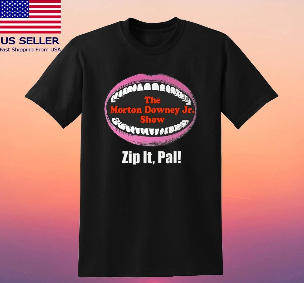 The Morton Downey JR. Show Black Size S-5XL