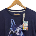 Robert Graham NEW Men's Small Classic Fit Navy Pop Art Pup Dog Crewneck T-Shirt