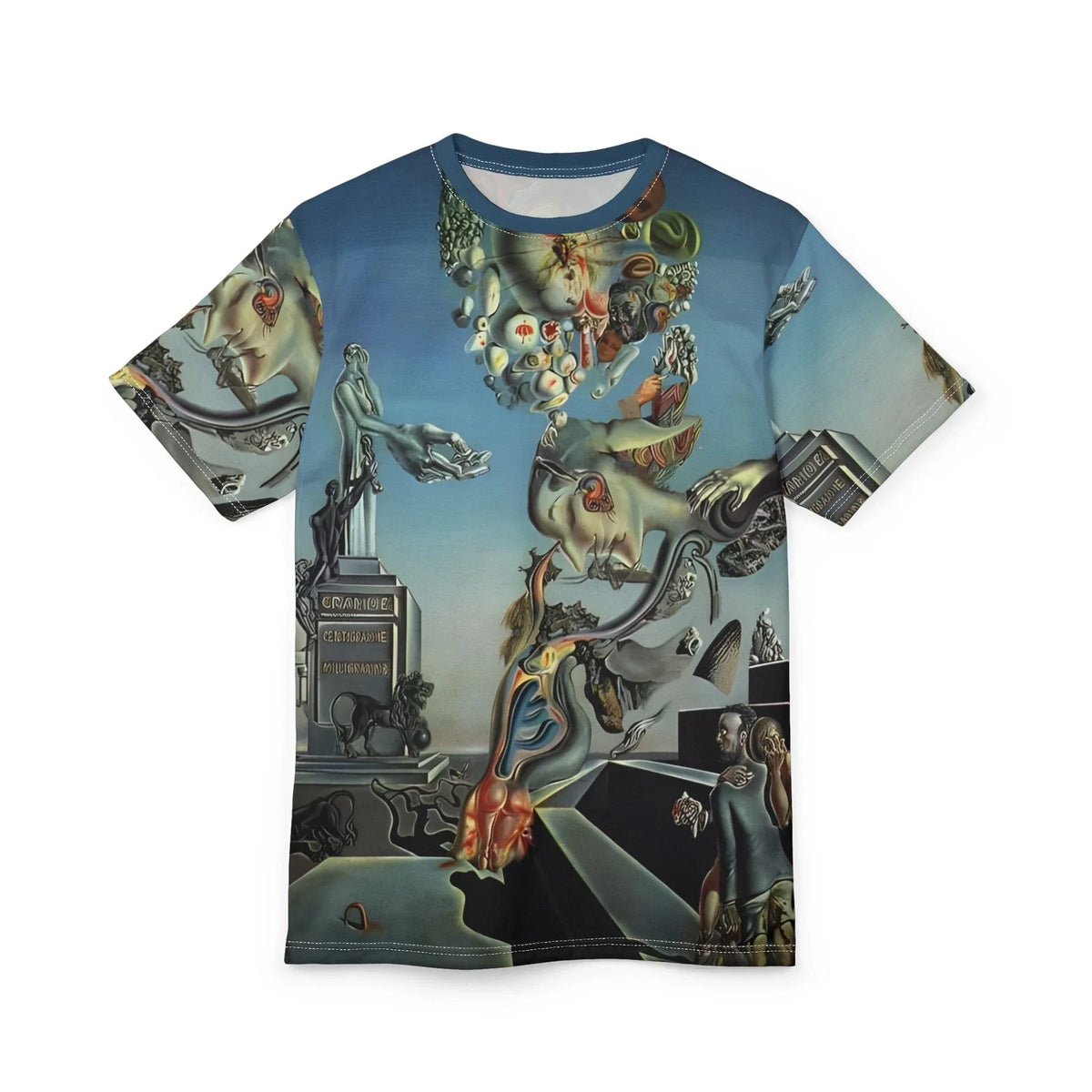 Salvador Dali The Lugubrious Game Surrealism Art Tee Unique Graphic T-Shirt Gift