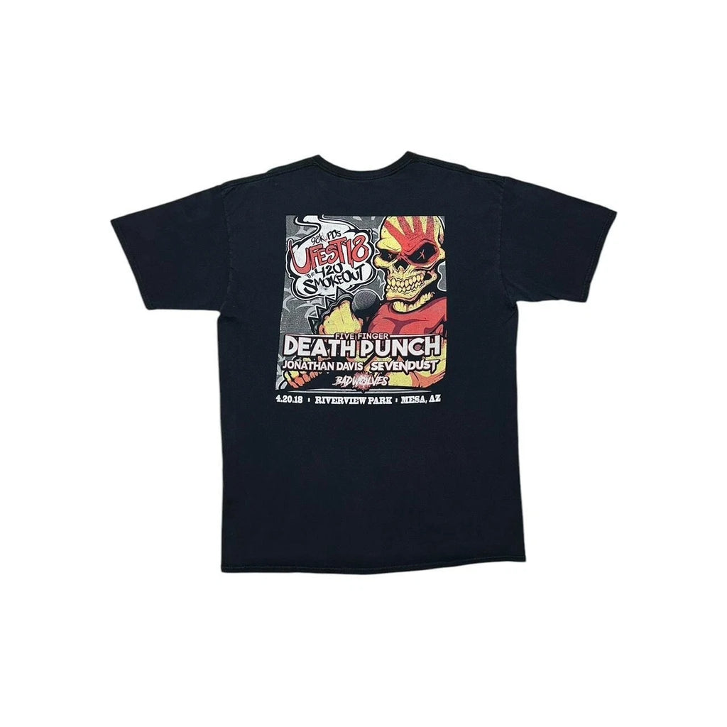 5 Finger Death Punch 420 Smokeout 2018 T-Shirt