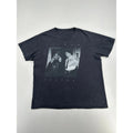 Tupac Shakur 2Pac Graphic Tee Faded Black Crewneck Hip Hop T-Shirt Mens XL