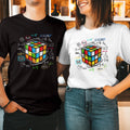 T-Shirt (150) Rubiks Cube World Maths Day School Kids Boys Girls Gift T Shirt