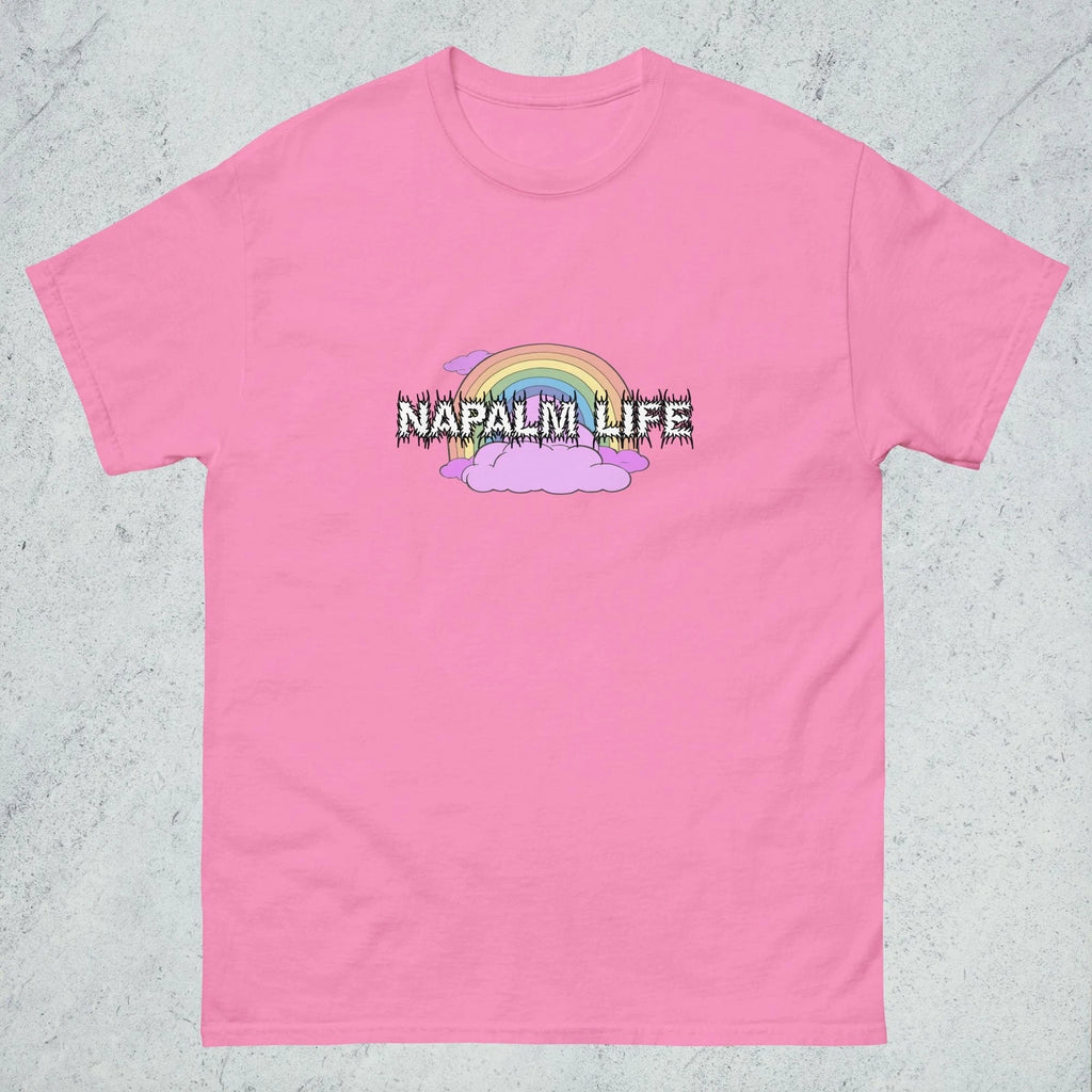 NAPALM LIFE - grindcore, metal, punk, funny - Cotton T Shirt