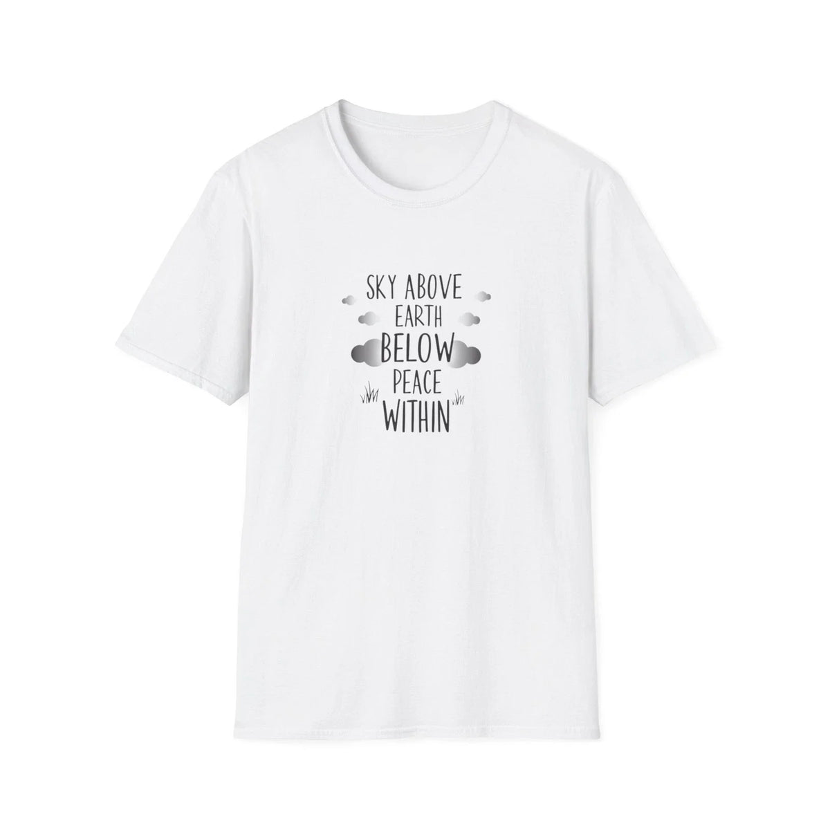Sky Above Earth Below Peace Within T-Shirt | Boho