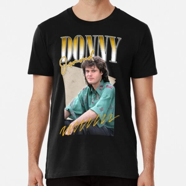 Donny Osmond Retro Aesthetic Fan Design Made in Australia Mens Tshirt S to 2XL