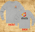 Ubuntu Linux Men's Grey Size S-2XL