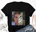 Dext Morgan Funny Cat Meme Unisex black Shirt TQ37461