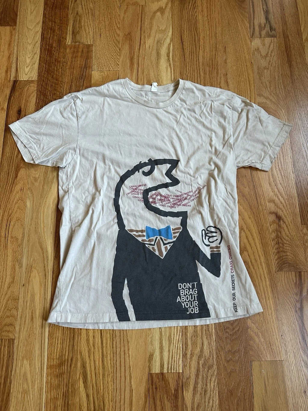 Vintage Craig Owen’s chiodos solo emo band goth tee tshirt L