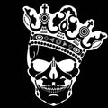 B4 Beyond skull skeleton crown T shirt TEE street fashion hip hop dance HIPHOP s