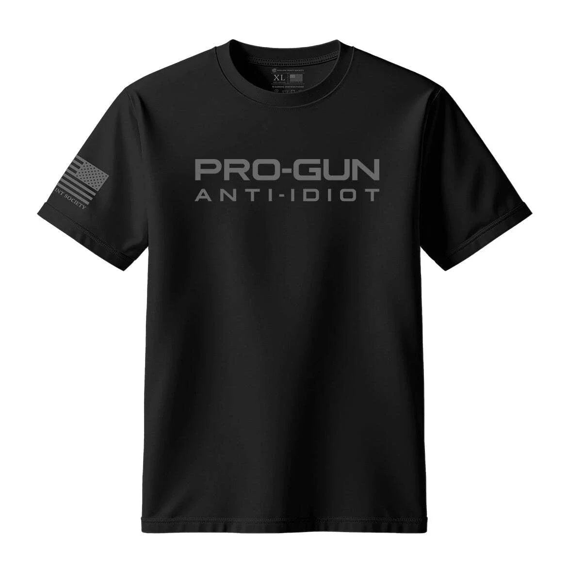 Pro Gun - Anti Idiot 2A Patriotic Men's Cotton T-Shirt