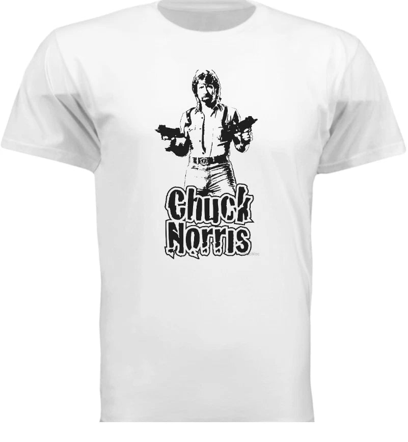 Chuck Norris KARATE GIFT T Shirt Size Tshirt T-Shirt S-2XL White