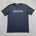 TravisMathew T-Shirt Mens M Gray Blue Golf Sucks Graphic Pima Cotton Streetwear