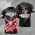 Rocky Balboa 50th Anniversary 3D Apparel Unisex Shirt AOP S-5XL Style12