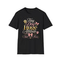 Shih Tzu Mom T-Shirt Tiny Dog Huge Attitude Cute Puppy Dog Lover Pet Tee Gift
