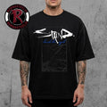 Staind Break The Cycle 25 Anniversary Tour 2026 Merch Tee See Through Shirt