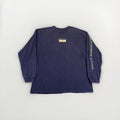 Abercrombie & Fitch Shirt Mens XL Graphic Long Sleeve Navy Y2k Vintage
